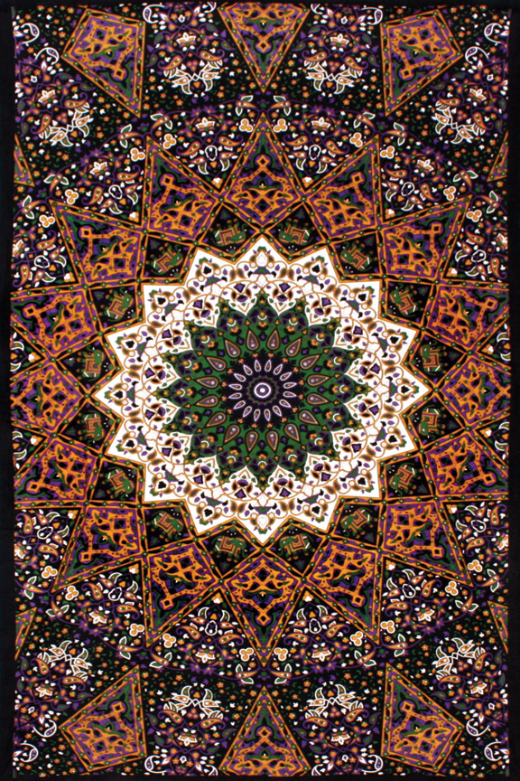 3D Indian Star TAPESTRY 60x90